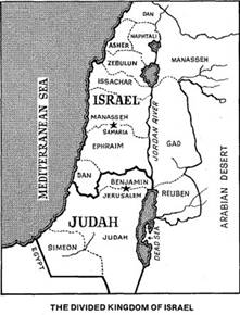 A map of the middle east