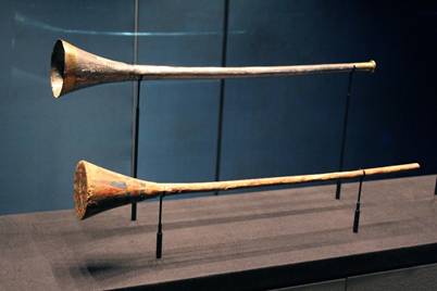 Tutankhamun's Treasures - Silver Trumpet